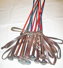 Whip with Leather Handle