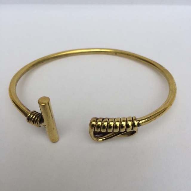 Brass Polo Stick Bracelet
