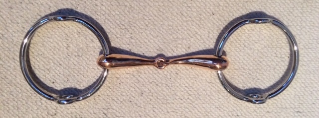 Copper Hollow Mouth Loose Ring Gag