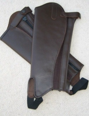 Leather Half Chaps