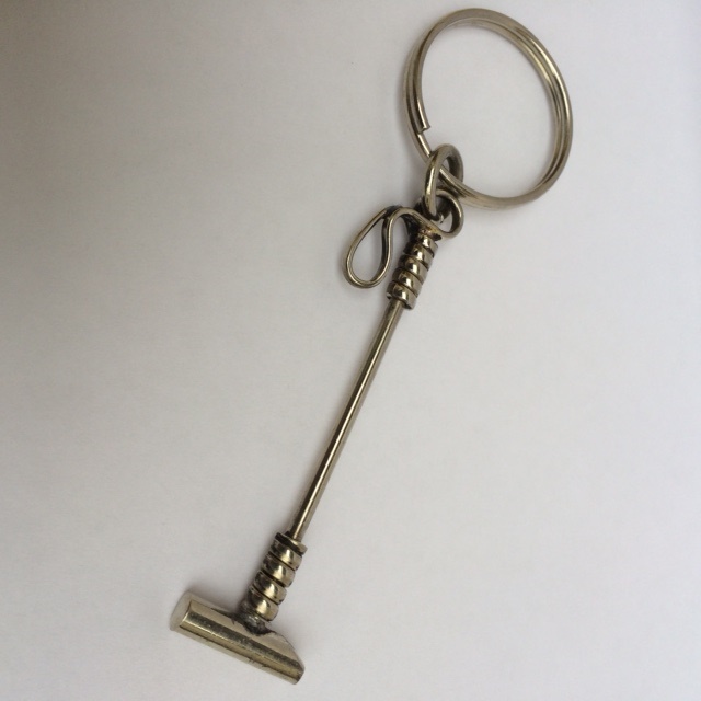 Alpaca Polo Stick Keyring