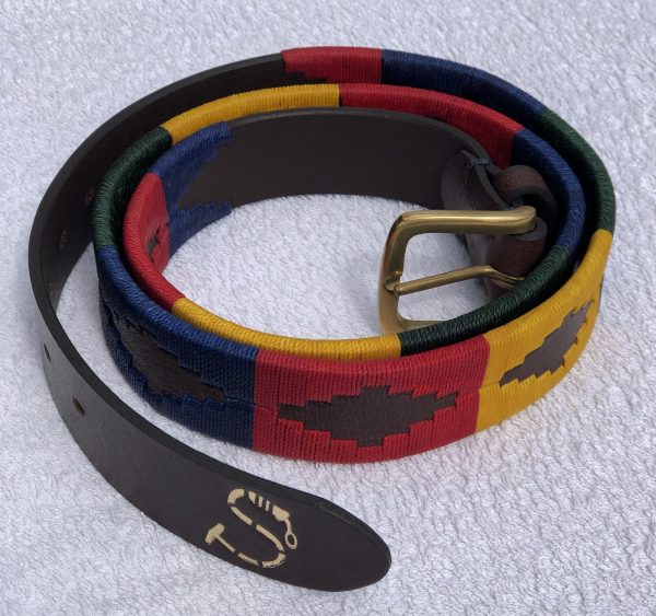 Multi Coloured Polo Belt